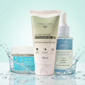 Herbals Here Glow & Clear Skincare Combo