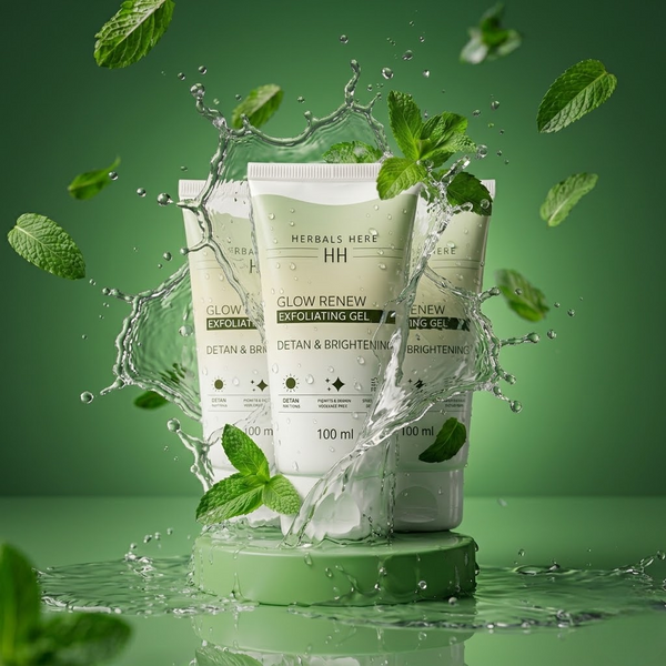 (Pack Of 3) Glow Renew Exfoliating Gel – Detan & Brightening Face Scrub