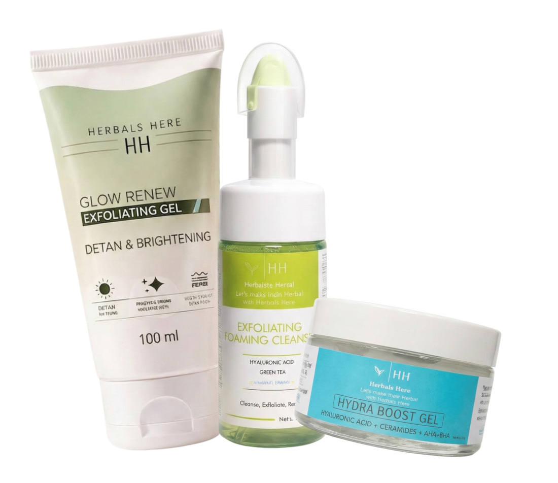 Herbals Here 3-Step Skincare Combo